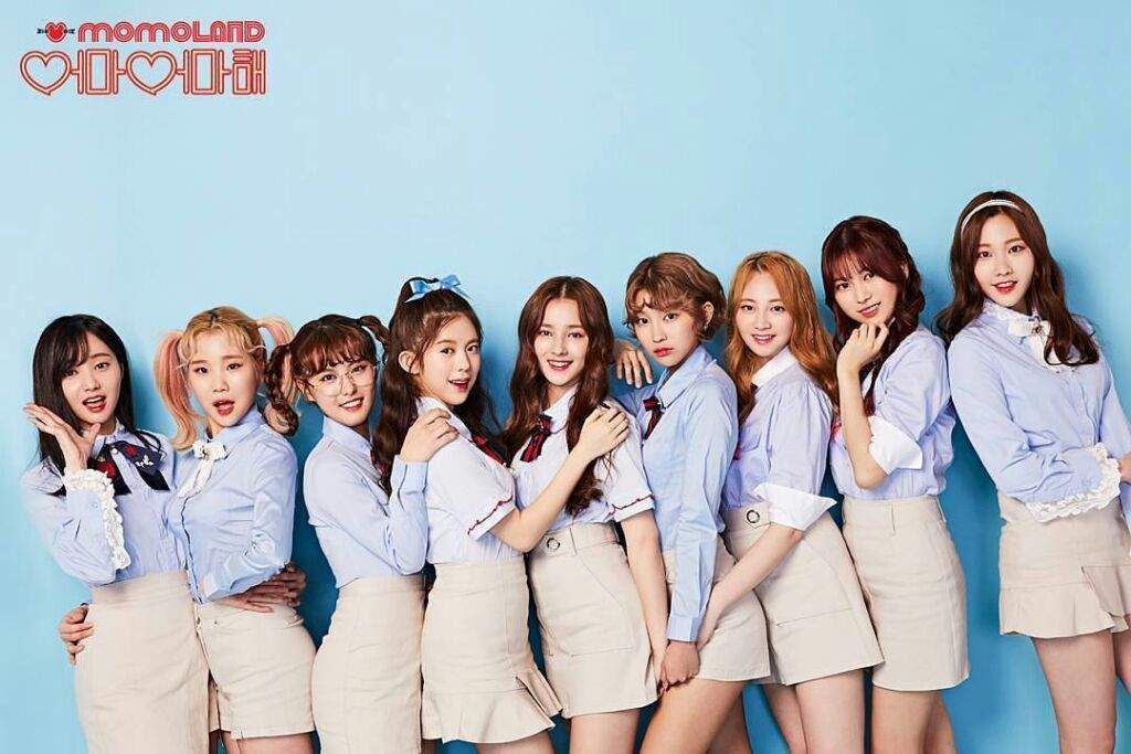 Conheça O Grupo: MOMOLAND | •Kpop• Amino