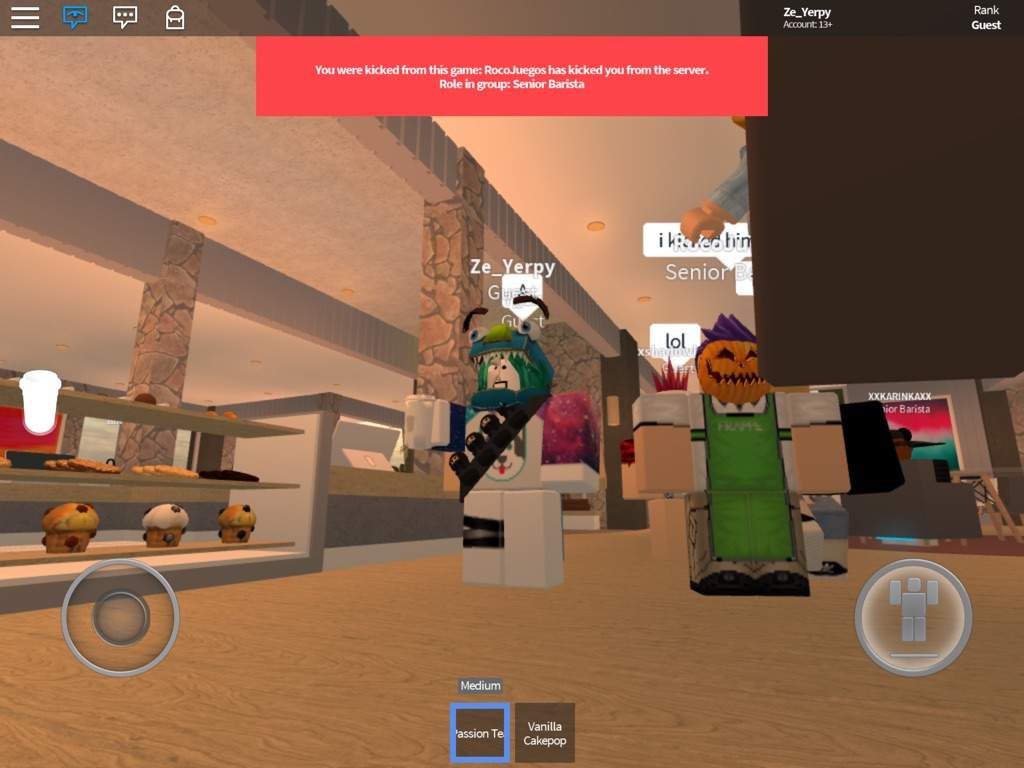I Was Not Even Doing Anything But Roblox Amino