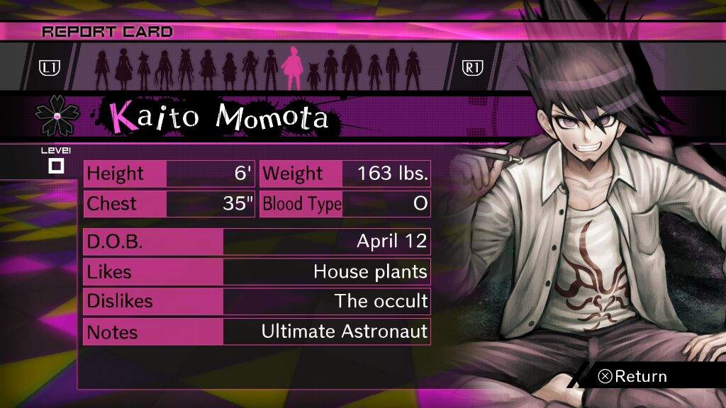 DanganRonpa v3 Male Report Cards 1080p | Danganronpa Amino