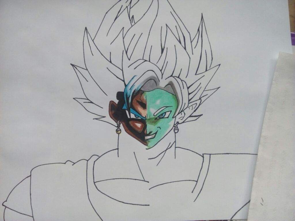 Vegito Vs Black Zamasu Concursoartemaster Dibujarte Amino