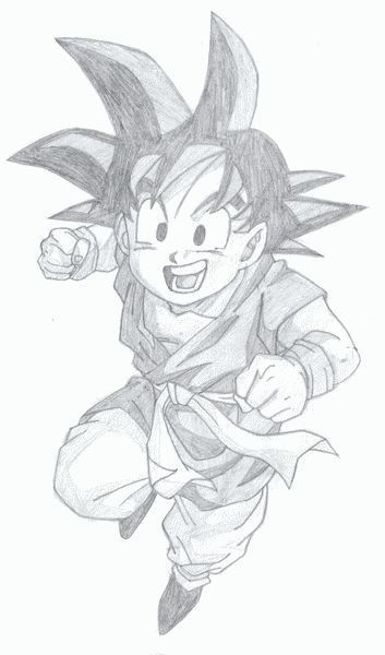 Dibujo Dragon Ball GT Goku | DibujArte Amino