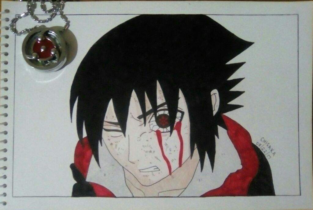 αиσтнєя Sasuke Uchiha Drawing Mangekyou Sharingan.