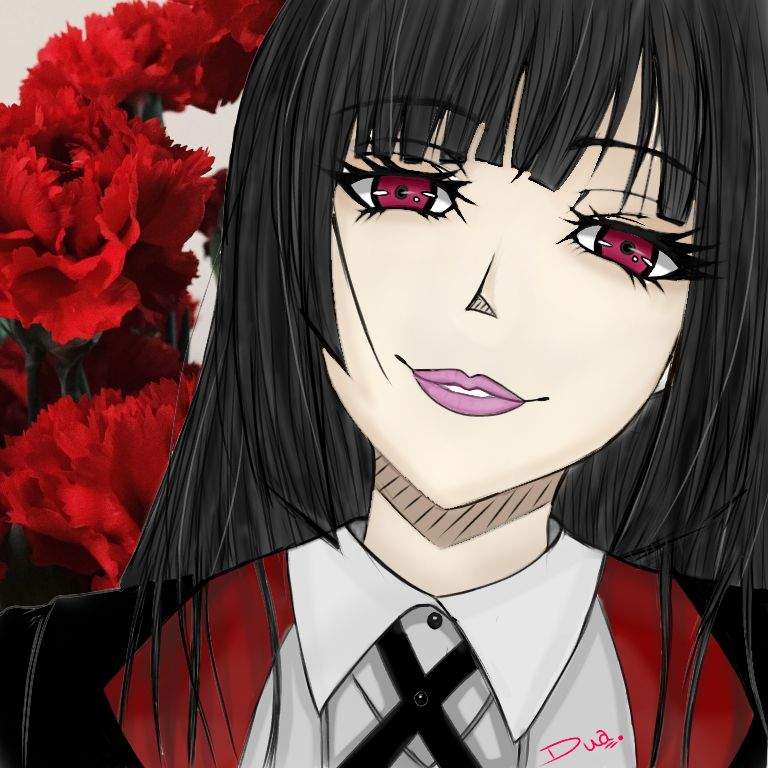 Yumeko Jabami || Digital Drawing | Anime Amino