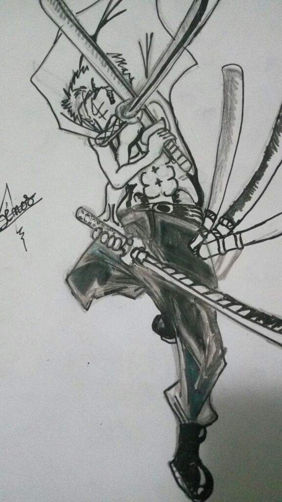 Un petit dessin de zoro | Anime et Manga Amino