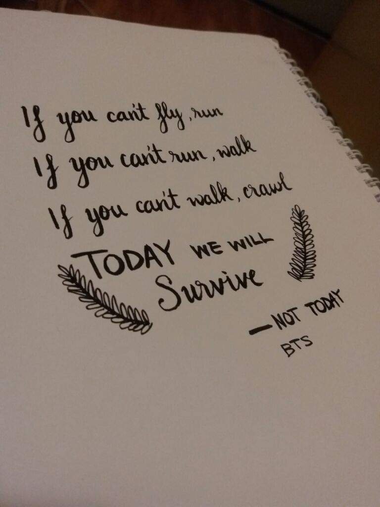 Lyrics Of Not Today Army S Amino