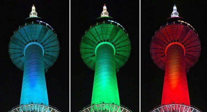 السبب الحقيقي.. لماذا برج سيول يتغير لونه في اليل الدراما الكورية 🇰🇷