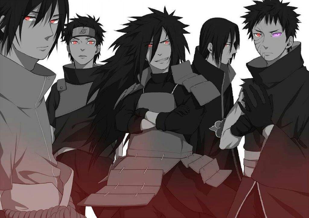 Quem são os 4 Uchiha mais fortes?