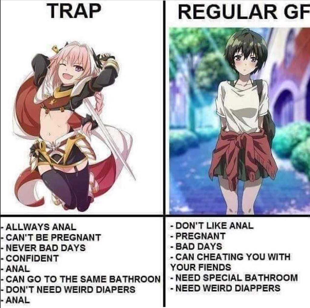 Traps are better.