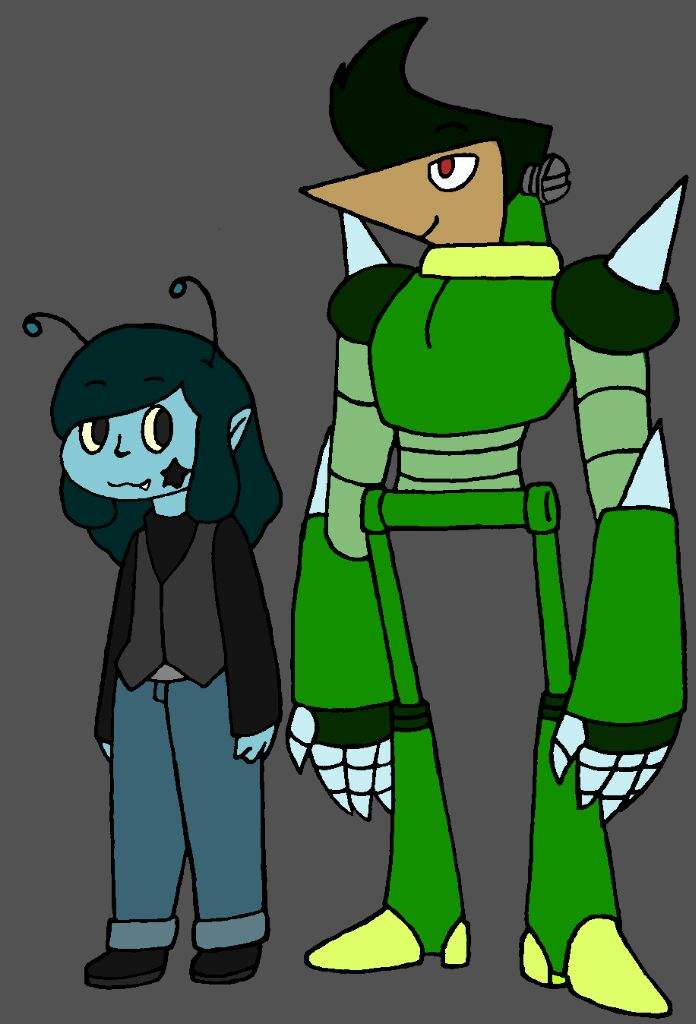 Alanis/Raymond height comparison | OK K.O. Let's Be Heroes Amino