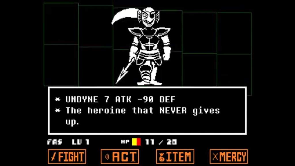 undyne the undying fight simulator