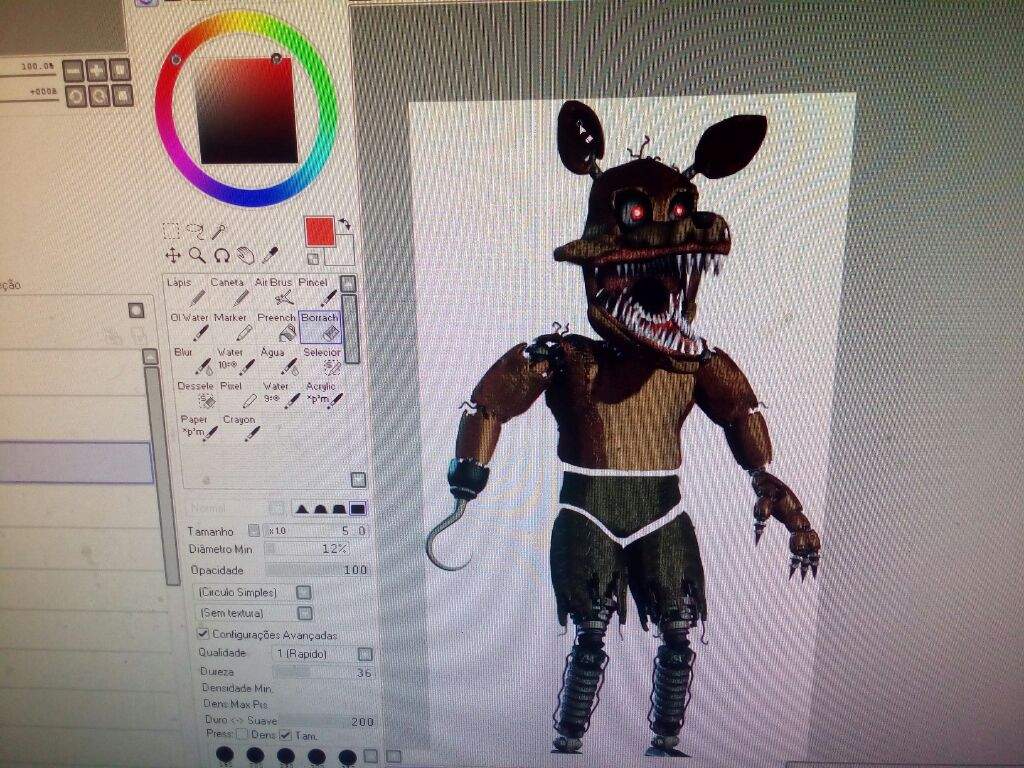 twisted foxy action figure