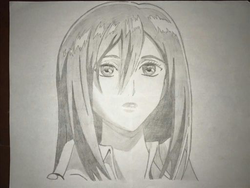 Mikasa Ackerman con el cabello largo | DibujArte Amino