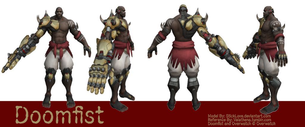 Unofficial Doomfist Reference Kit Overwatch Amino