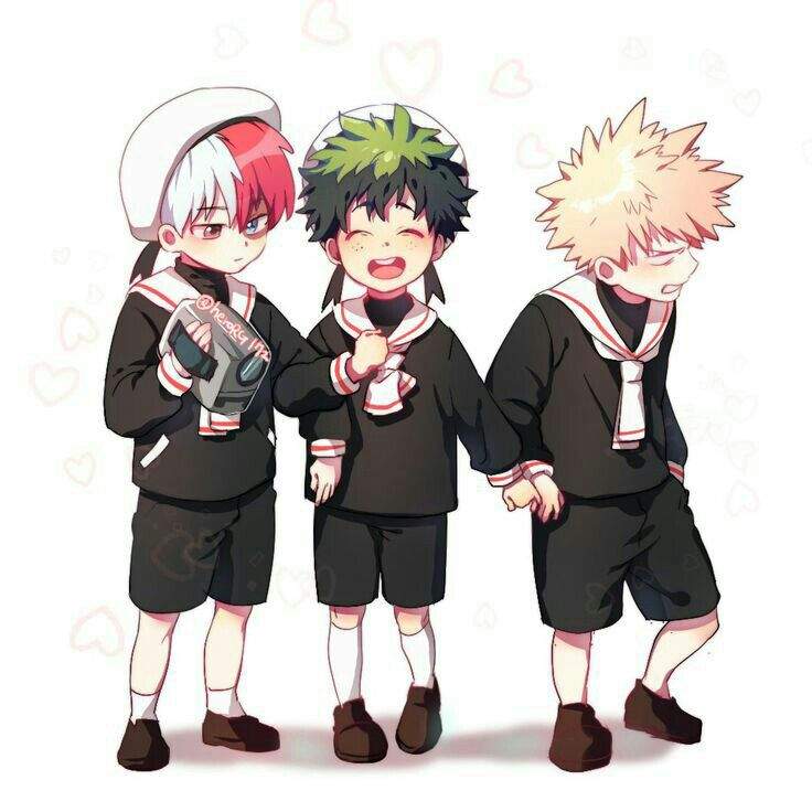 Deku , todoroki y bakugou *-* | •Anime• Amino