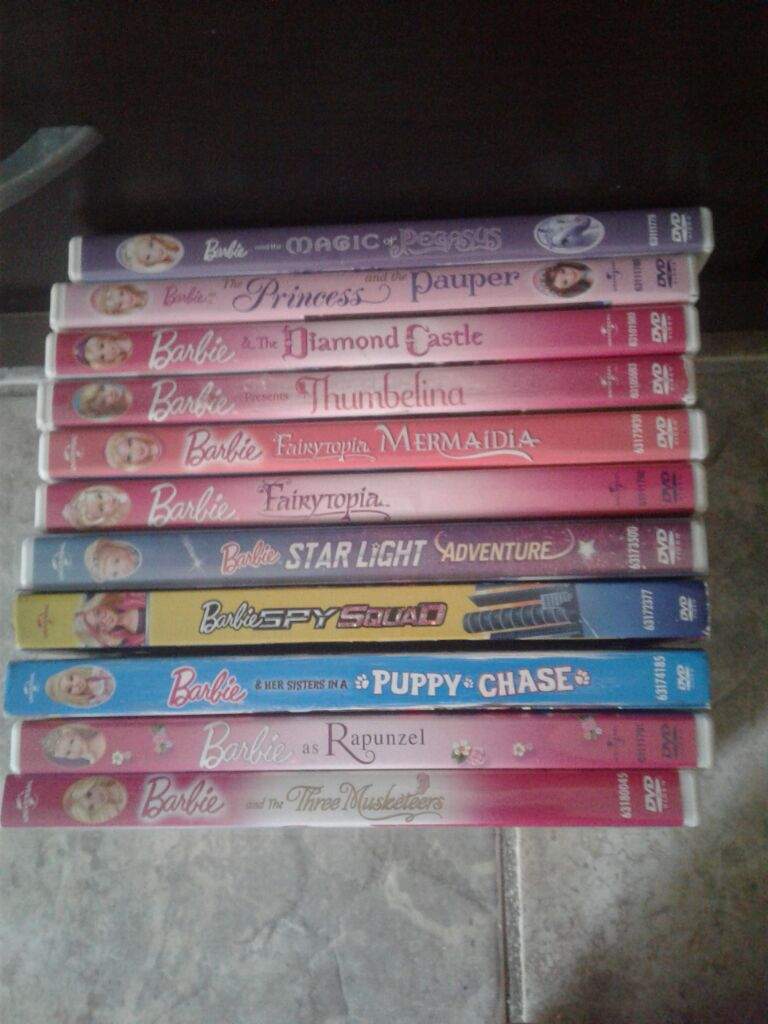 todas las peliculas de la barbie