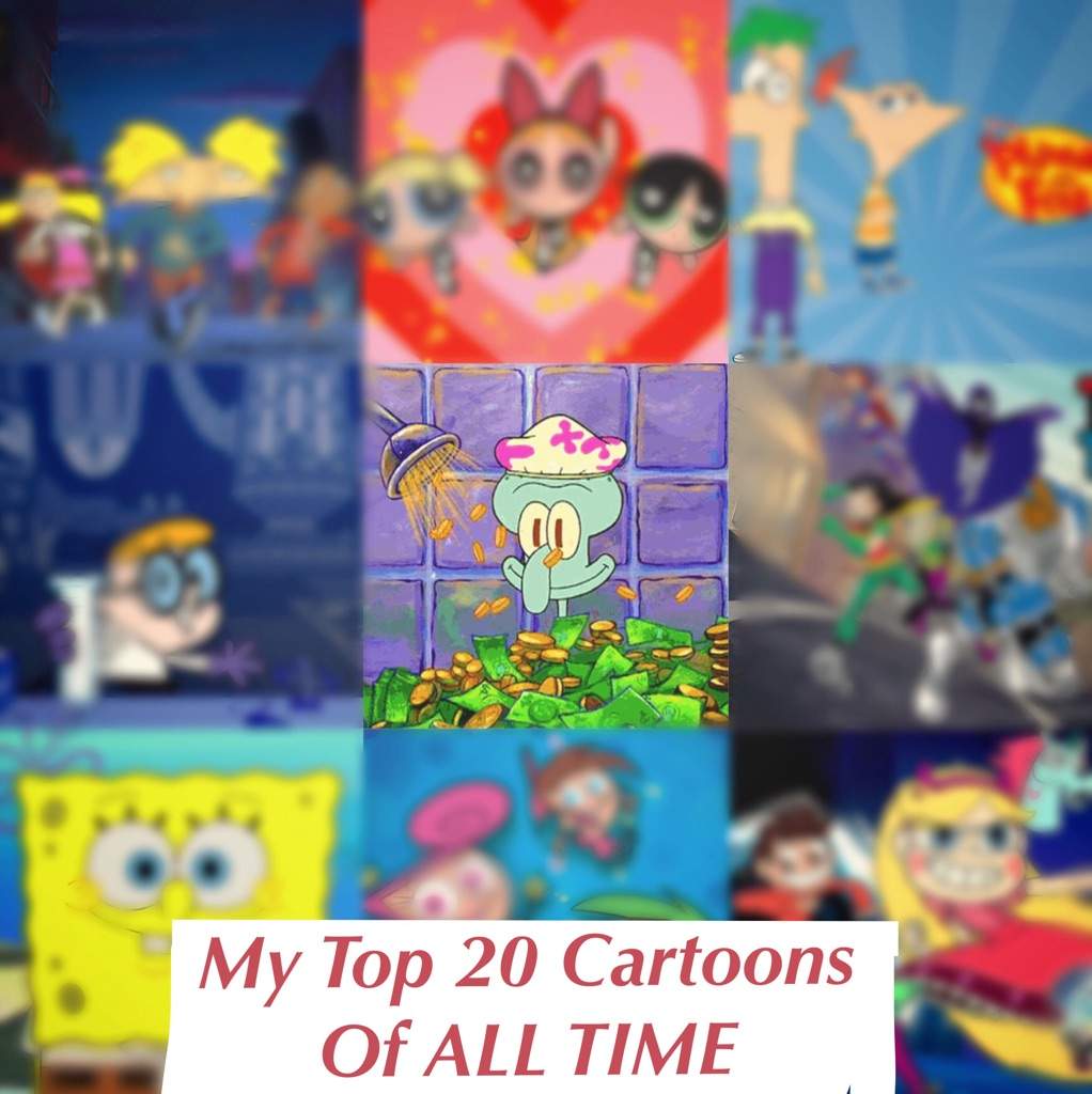 My Top 20 Favorite Cartoons of All Time (my 1 year special) | Cartoon Amino