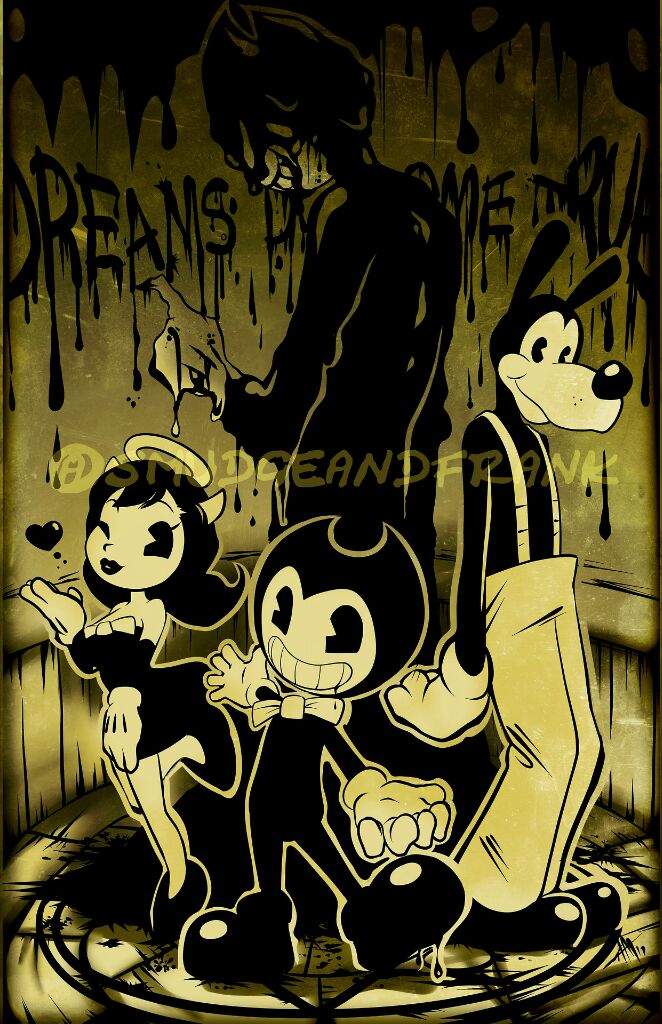 Ink Bendy Boris Bendy Y Alice Angel Bendy And The Ink Machine Amino