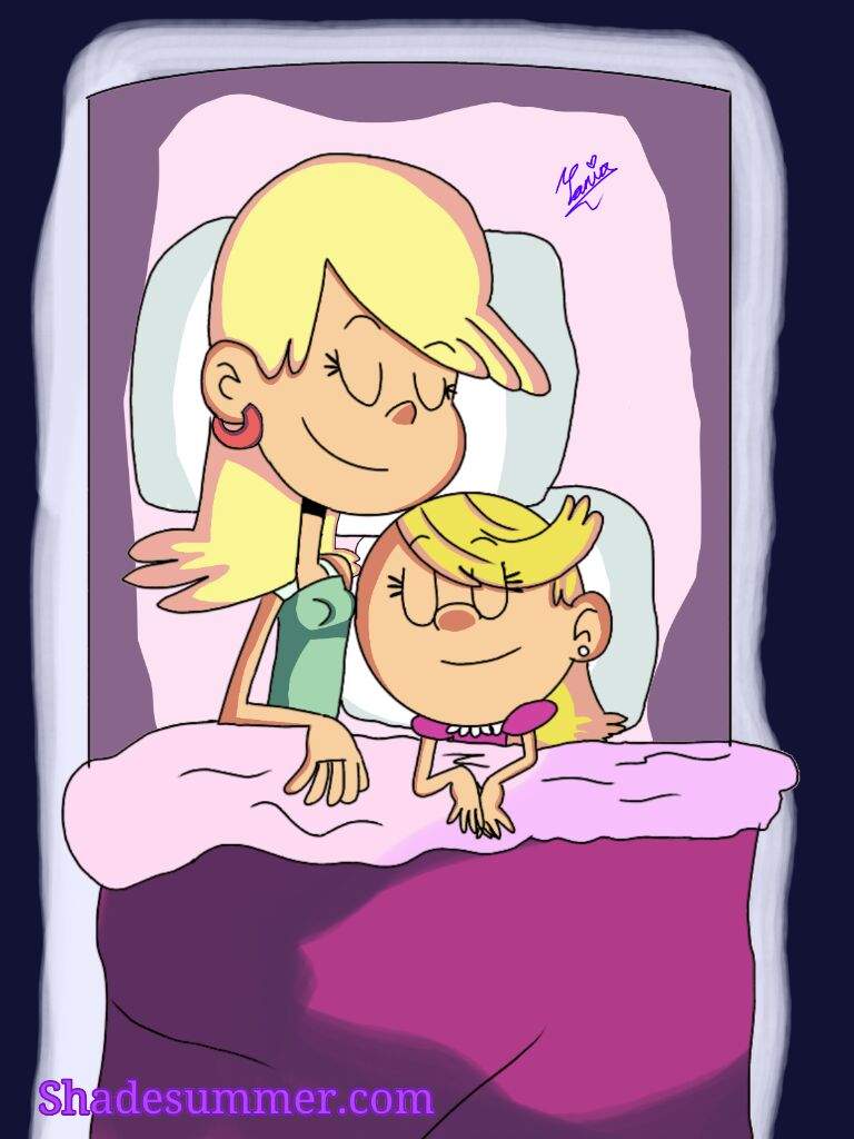 Leni y Lola durmiendo}• | The Loud House Español Amino