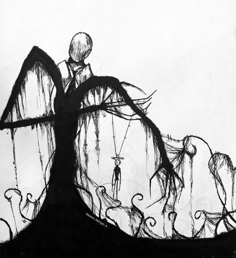 Pulling the Strings (Drawing) | MrCreepyPasta Amino