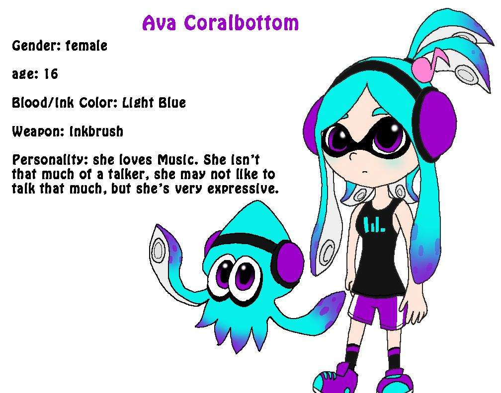 My Splatoon OCs | Splatoon Amino