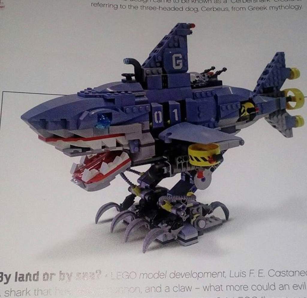 lego saw shark