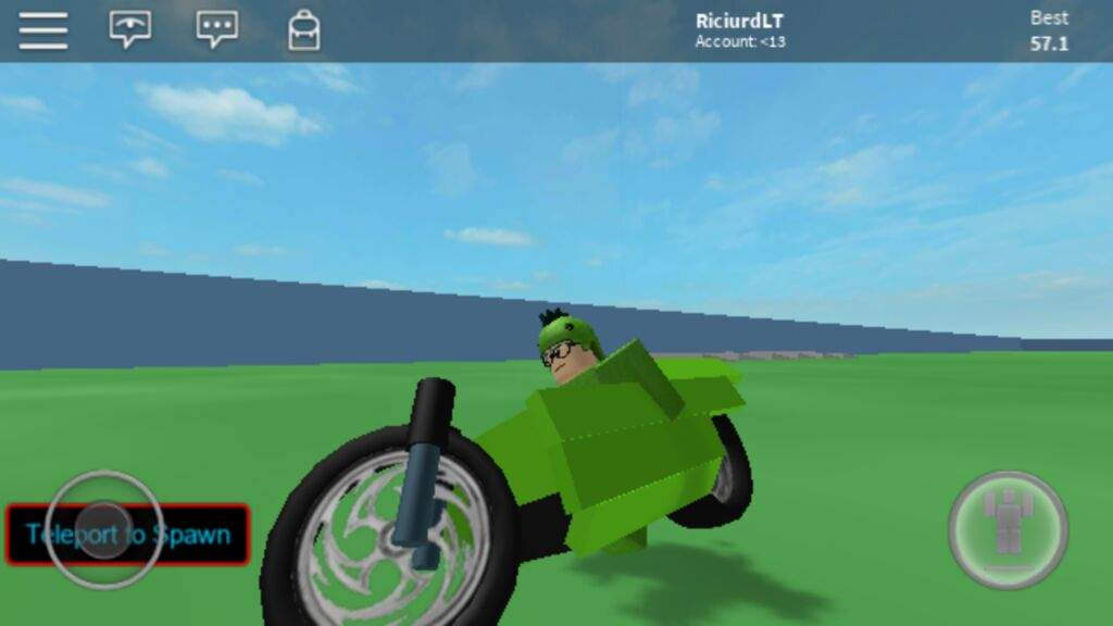 Playing A Game In Roblox Roblox Amino - motorcycle game roblox