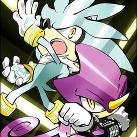 Silver and Espio (ninja and a psychic) .