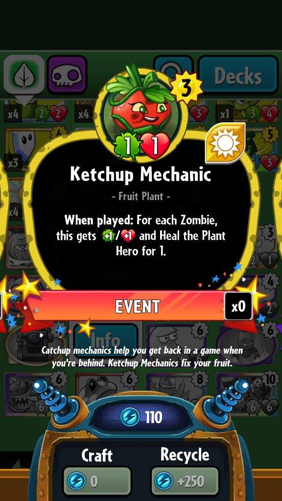 event cards Plants vs Zombies Heroes Amino