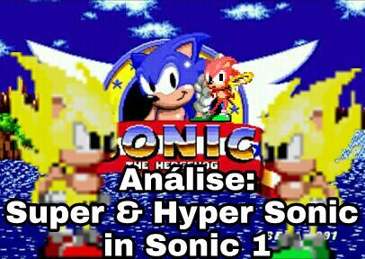 sonic 1 hyper sonic sprites