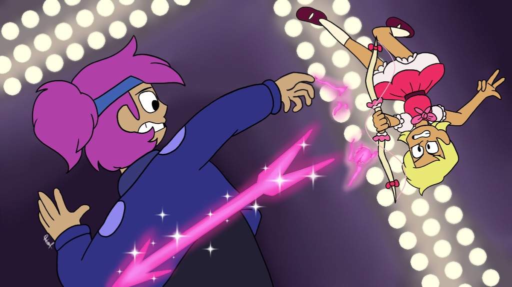 Elodie And Enid Screenshot Redraw Ok Ko Lets Be Heroes Amino 9886