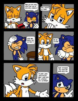 Sonic the hedgehog comic : tails is growing | Wiki | Sonic the Hedgehog ...