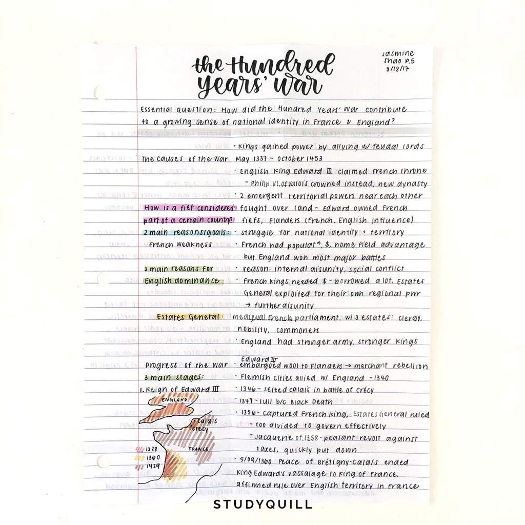 History Notes! Studying Amino Amino