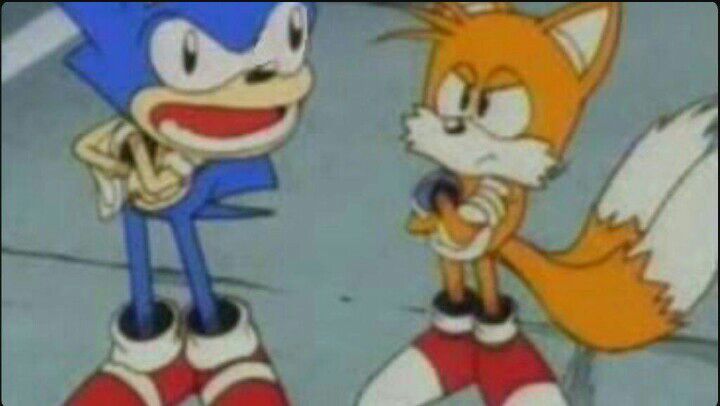 I didn't know there was a Sonic Adventure movie Sonic