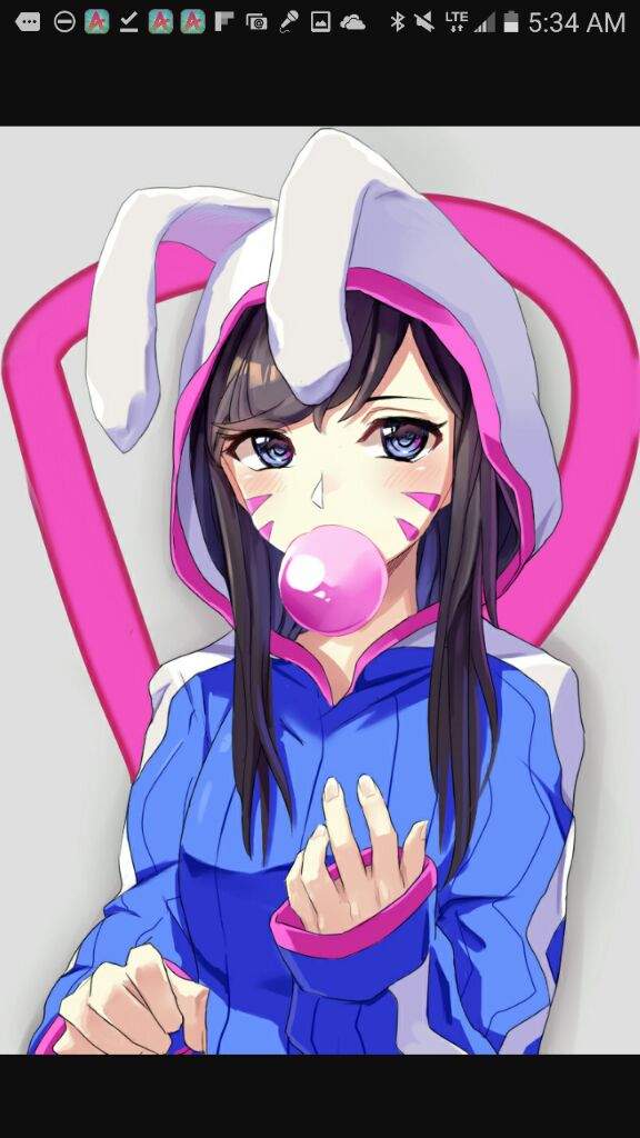 hannah the bunny blush