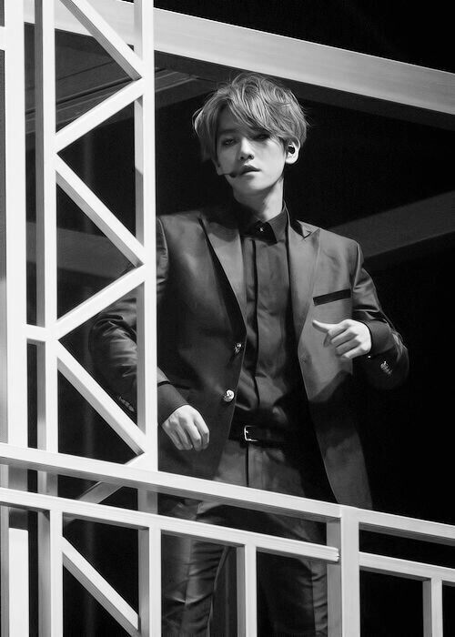 😻Baekhyun 😻 blanco y negro | •EXO Amino• Amino