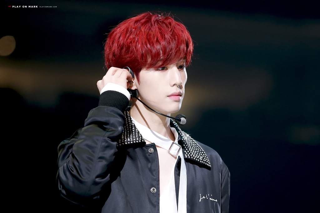 Mark In Red Hair Is Aesthetic😍😍😍😍 