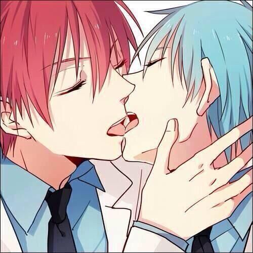 Colourful Pairs Red Blue Yaoi Worshippers Amino