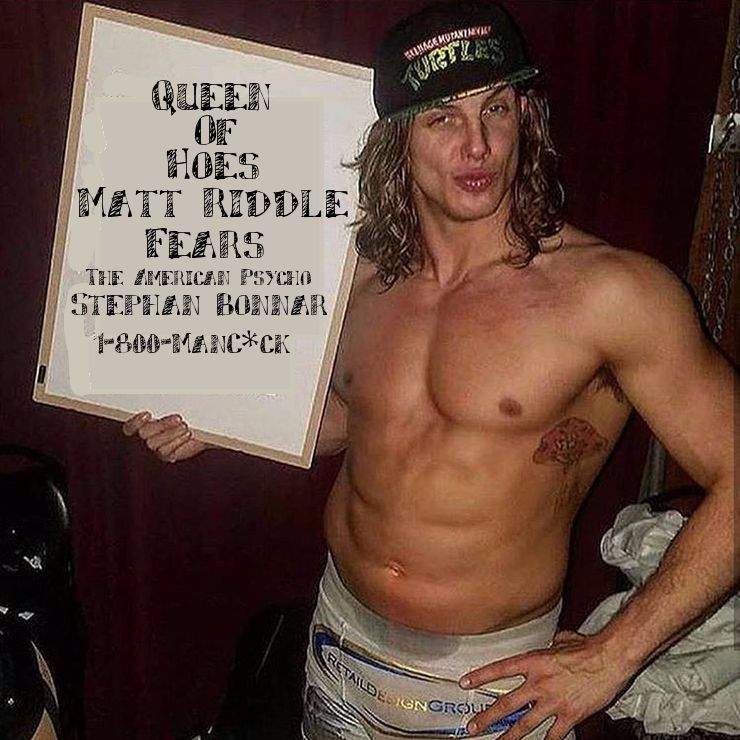 The Queen Of Hoes Matt Riddle Was Suppose To Face UFC Hall Of Famer The Ame...