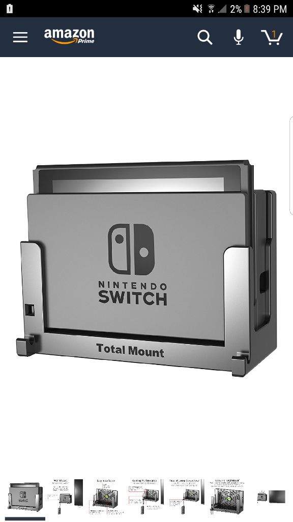 total mount nintendo switch