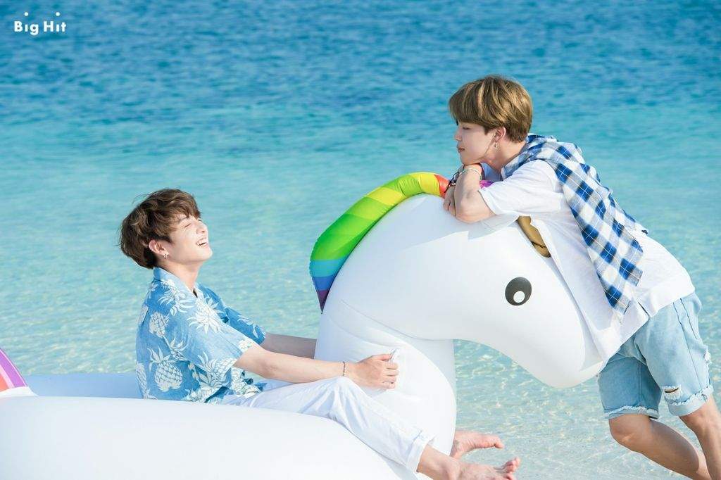 Bts with floaties | ARMY's Amino