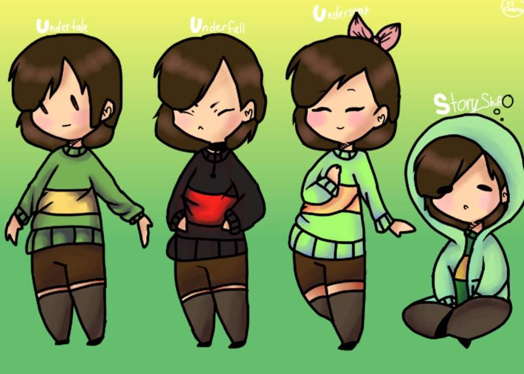 All AU's Of Chara | Wiki | Undertale Amino