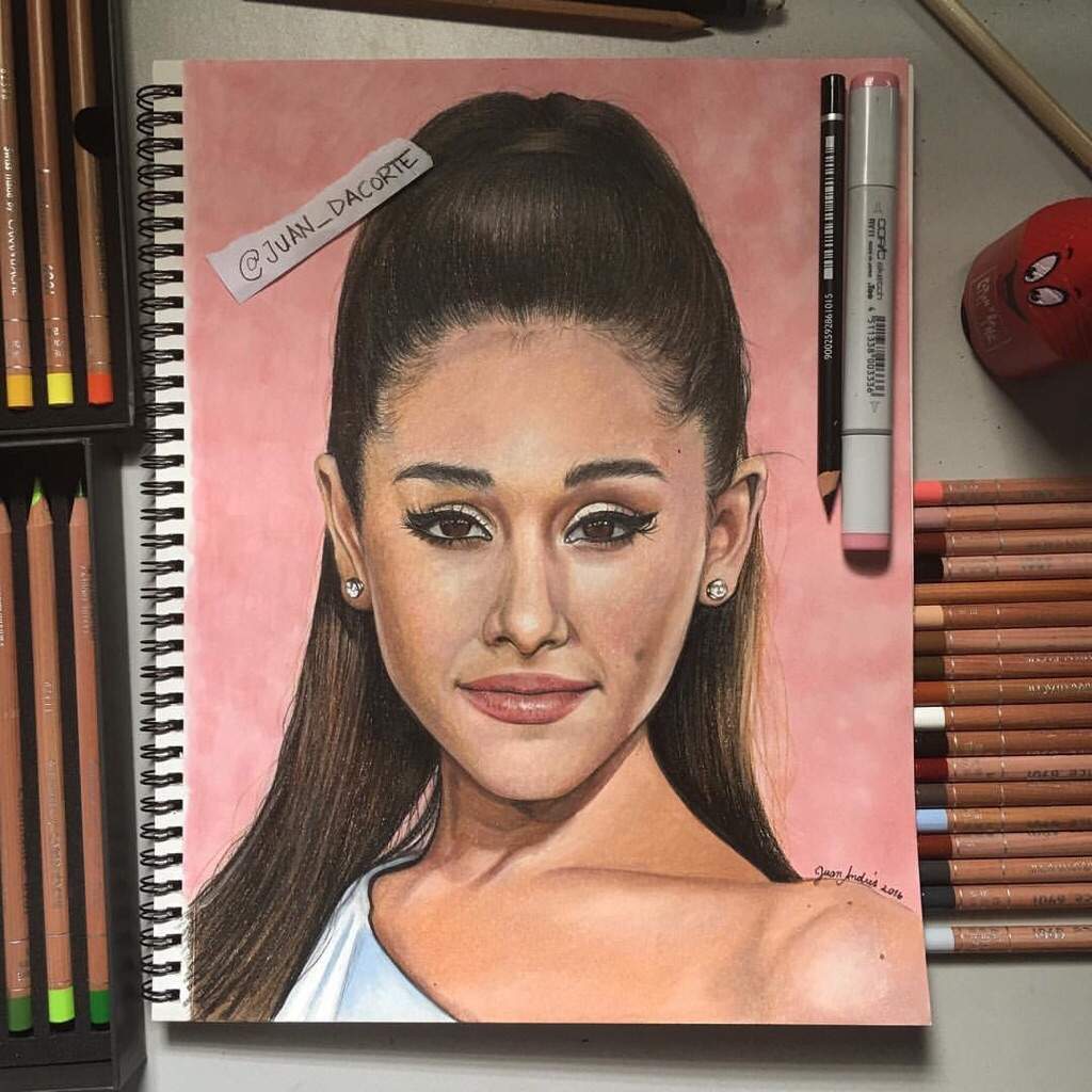 Tutorial para Dibujar a Ariana Grande | DibujArte Amino