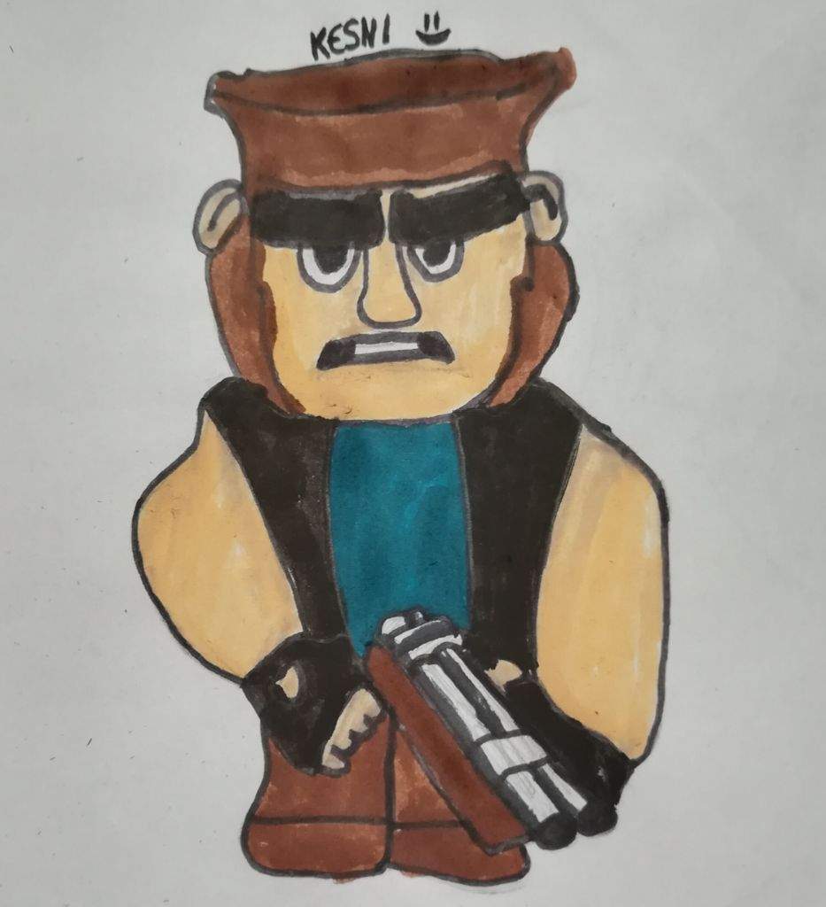 Fan Art De Minigunner Brawl Stars Es Amino