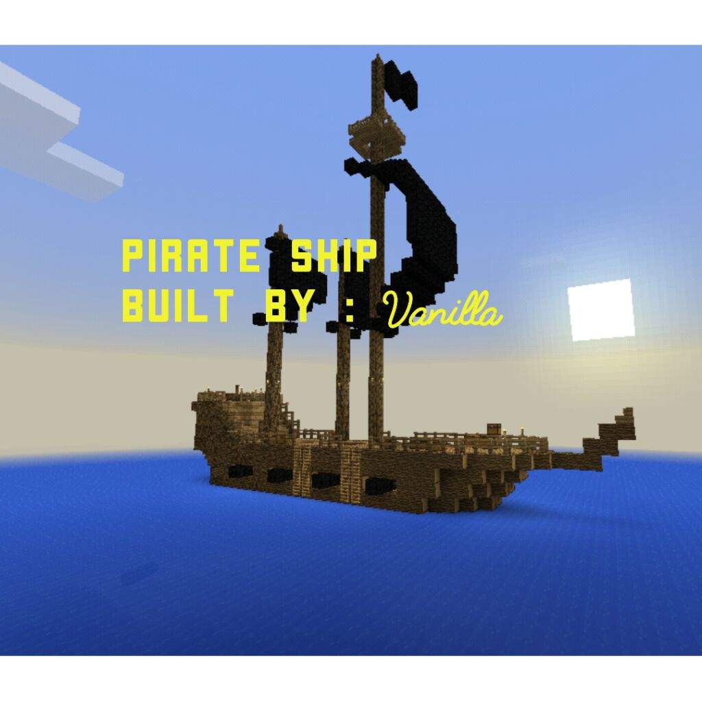 Black pearl the pirate ship...⛵ | Minecraft Amino