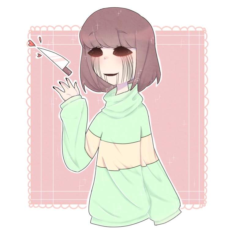 Not Really Creepy Chara Undertale Comics And Art Amino