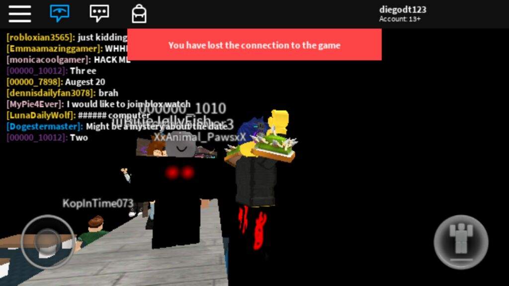 Ok I Stand Next To Him The Game Crash Roblox Amino - roblox closes as soon as it says joining game