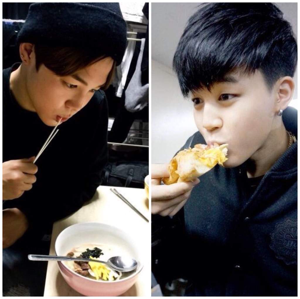 Jimin X Food 