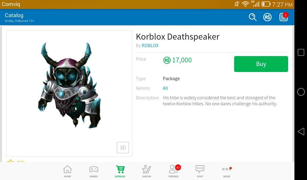 Korblox Death Speaker Wiki Roblox Amino