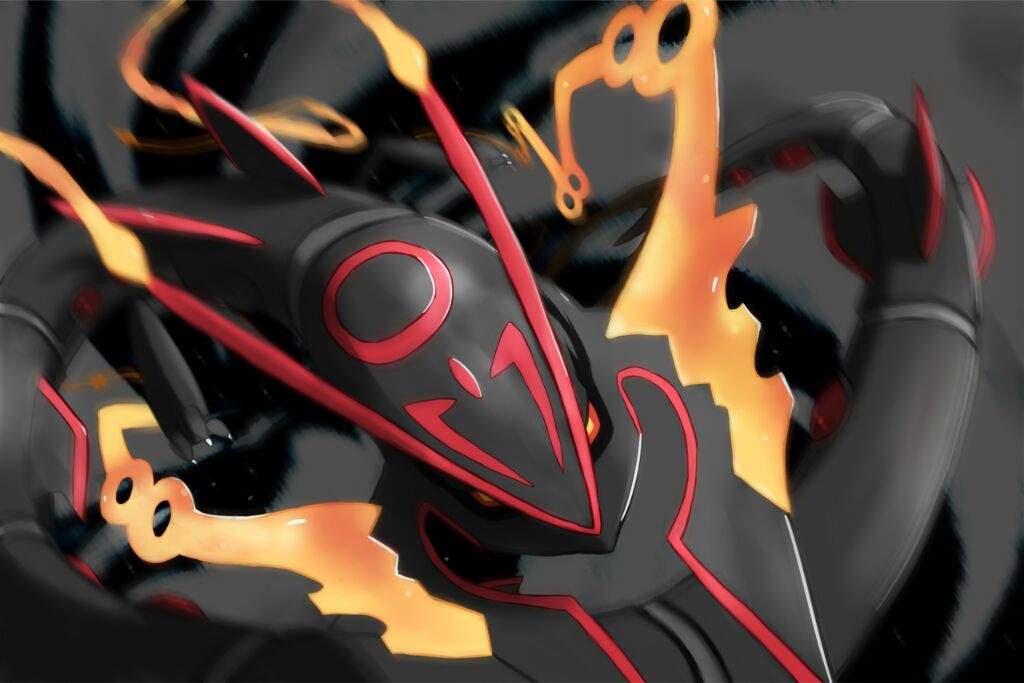 pokemon rayquaza ex wallpaper