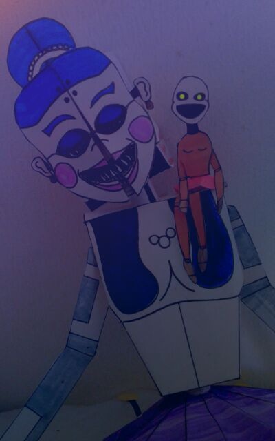 💜👀💙BALLORA PAPERCRAFT FINNISH💙👀 💜 | FNAF : Sister Location Amino